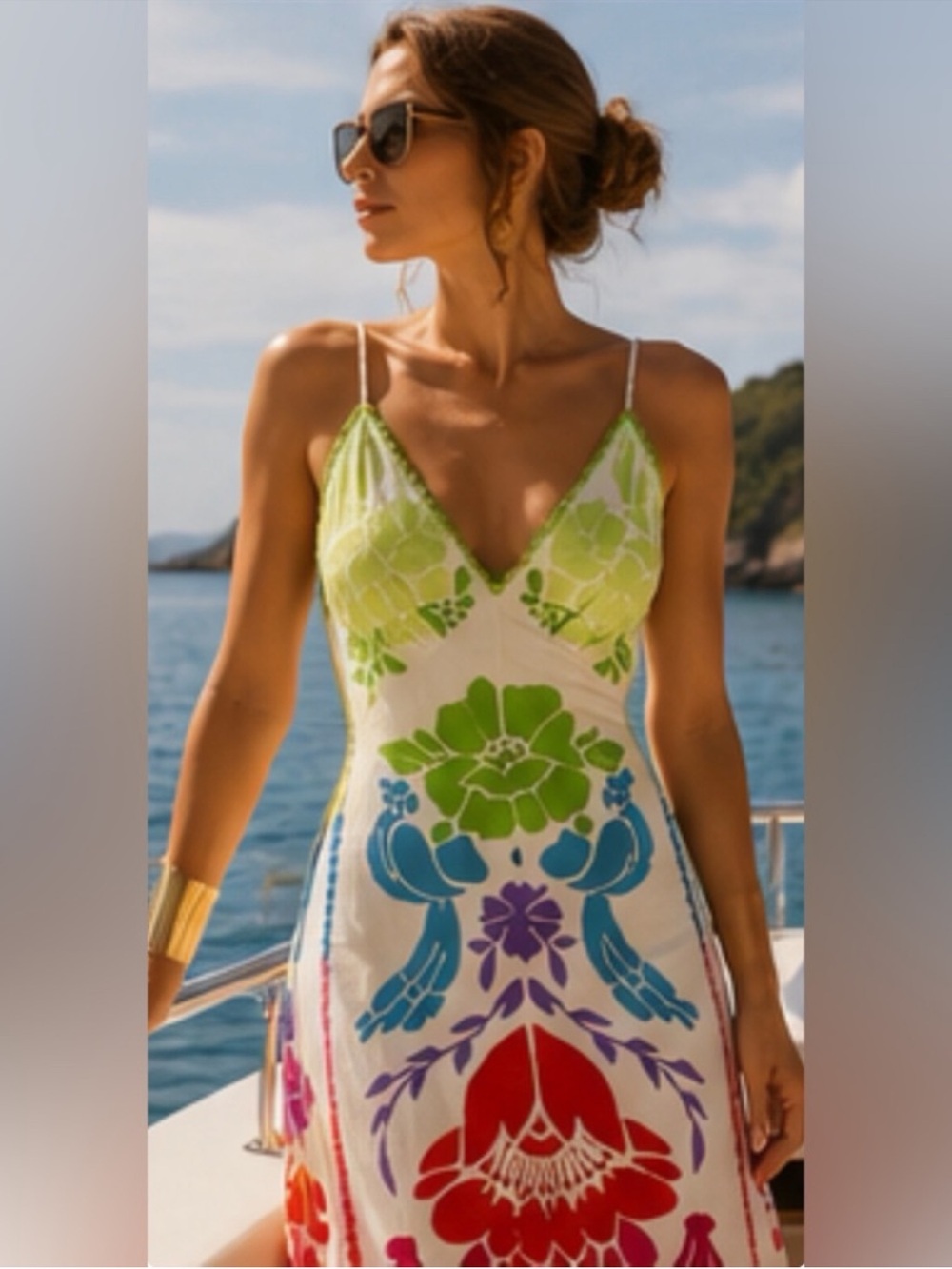 The FARM RIO Tropical Graphic Maxi - Picture 3 of 8